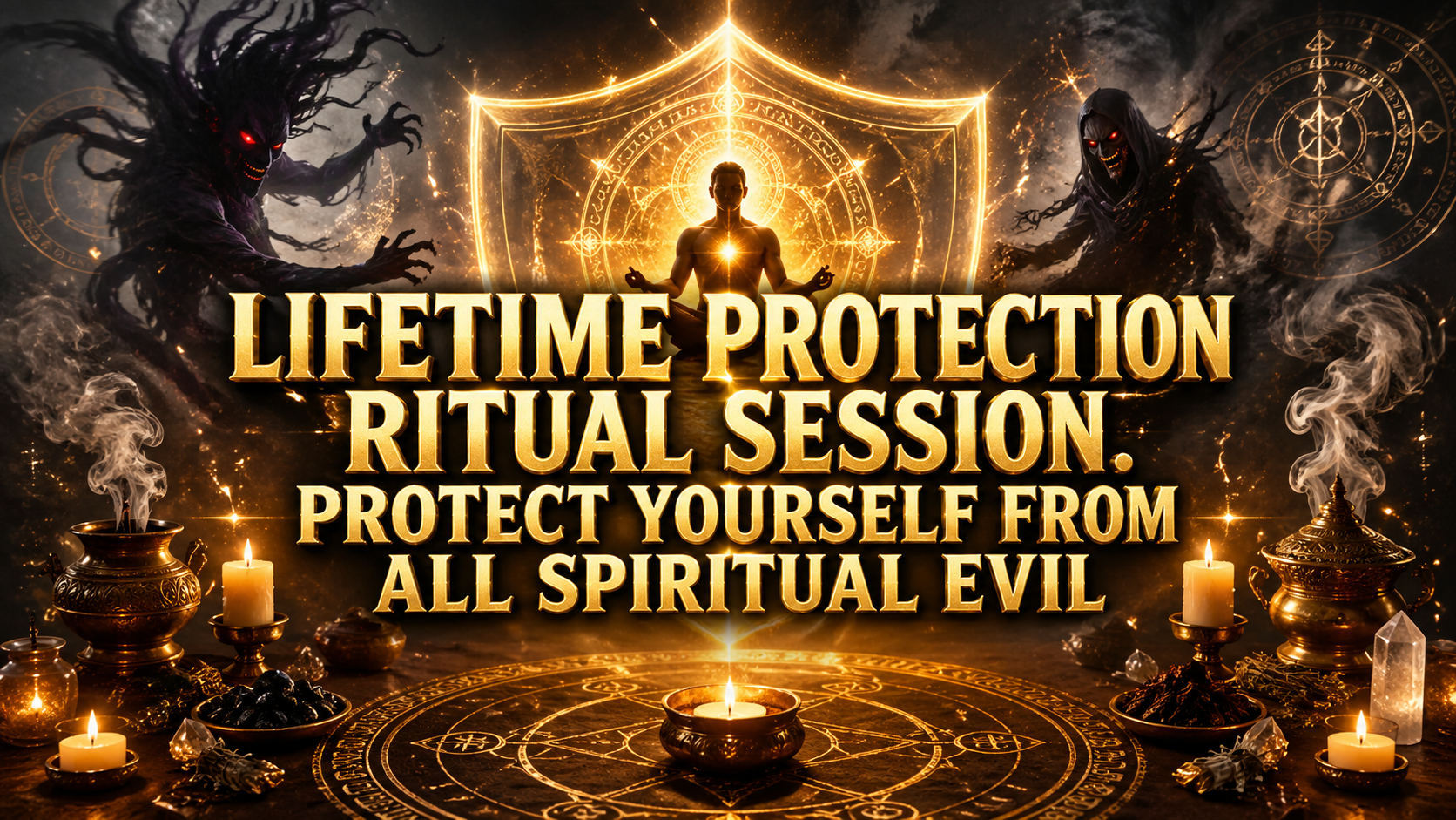 LIFETIME PROTECTION RITUAL SESSION